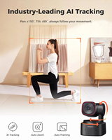 Webcam PTZ OBSBOT Tiny 2 Lite 4K avec suivi IA et cadrage automatique, HDR dynamique, correction automatique de la lumière, 60 FPS