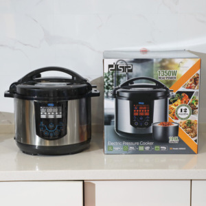 Olla a presión eléctrica DSP Best Seller Pro Chef XL 10L-70Kpa alta presión, 12 modos inteligentes, cocina de recetas para comidas familiares - Product Image 5
