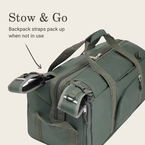Bolsa de Deporte Grande para Llevar <span class=keywords><strong>en</strong></span> el Equipaje, Mochila Impermeable para Viajes de Fin de Semana, Bolsa de Gimnasio con Logotipo Personalizado - Product Image 5