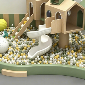 Casa de Árbol de Juguete con Estructura de Juego Suave, Piscina de Bolas, Área de Juegos Interior para Centro de Maternidad y <span class=keywords><strong>Residencia</strong></span> de Lujo - Product Image 2