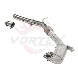 Tubería de Escape de Acero Inoxidable de Alto Rendimiento Vortex para VW Golf MK8 GTI 2.0T, Piezas de Tuning Turbo, Sistema de Escape de Carreras Mejorado - Product Image 5