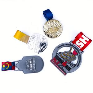 Médailles personnalisées en or, argent et zinc, avec logos sur mesure, pour la natation, les sports et les marathons – Vente chaude - Product Image 1