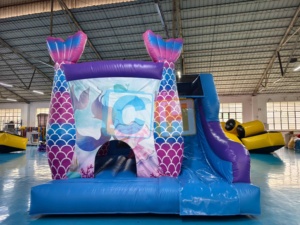 Combo gonflable princesse de qualité supérieure pour la <span class=keywords><strong>location</strong></span> de fêtes d'anniversaire, château gonflable extérieur pour filles - Product Image 4