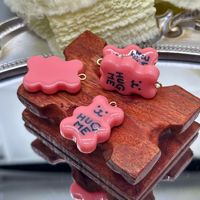 HUG ME Bear Charm Leuke cartoonhanger voor doe-het-zelf sieraden Tas sleutelhanger & telefoonriem Oorbellen Charms Accessoire voor vrouwen