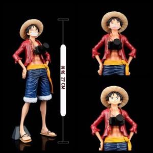 <span class=keywords><strong>Luffy</strong></span> <span class=keywords><strong>souriant</strong></span> visage PVC caméra chapeau de paille avec trois expressions nouvelle condition modèle jouet personnage congelé remplacement de la main en boîte - Product Image 6