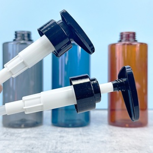 In Stock High-End 300ml PET Plastic <b>Pump</b> <b>Bottle</b> for Hotel Shampoo 500ml <b>Bottle</b> for Lotion Milk Shower Gel - Product Image 3