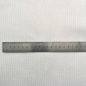 Primavera/Verano Nuevo diseño Blanco 100% Poliéster 230GSM Tejido de ganchillo de <span class=keywords><strong>punto</strong></span> con buena transpirabilidad - Product Image 4