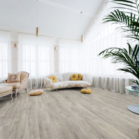 Piso de Vinilo de Lujo SPC con Veta de Madera Impermeable de 4mm 5mm 6mm 7mm 8mm con Sistema de Clic y Base IXPE