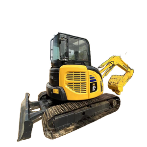 Mini pelle KOMATSU PC55mr d'occasion en excellent état en vente avec de bons composants de base moteur et pompe directement de Corée - Product Image 1