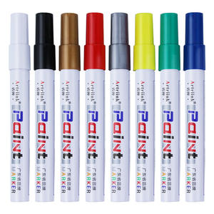 8 Color Graffiti Paint Marker Paint Metallic Craftwork Pen - Product Image 1