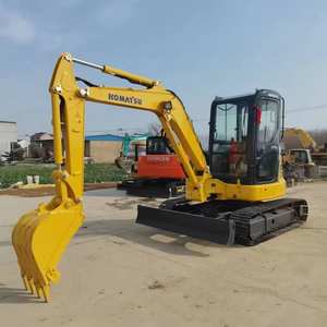 Miniexcavadora Komatsu Pc40 Usada en Buen Estado, Cabina Abierta, Pc 40, Excavadora Pequeña de 4 Toneladas en Venta, Pc40mr - Product Image 5