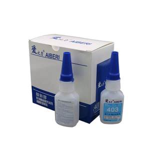 AIBERI Düşük Fiyatlı 20g Hızlı Kuruyan Kokusuz Az Beyazlatan Siyanoakrilat Yapıştırıcı Süper Yapıştırıcı 403 Taşımacılık Kullanımı İçin - Product Image 5