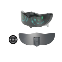 Lumière d'avertissement LED pour casque de moto et de vélo, modèle yeux de démon, feux de jour, sécurité pour la conduite nocturne