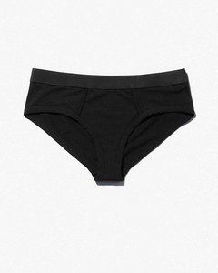 Culottes de bikini taille basse à coupe haute pour adultes, sous-vêtements blancs tricotés vierges pour sublimation, pour la personnalisation de bikinis imprimés - Product Image 2