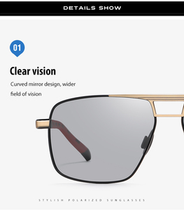 2025 <strong>Sport</strong> Men's <strong>Polarized</strong> <strong>Sunglasses</strong> with <strong>Metal</strong> Frame TAC Lens for Outdoor <strong>Sports</strong> Fashionable Eye Protection - Product Image 4