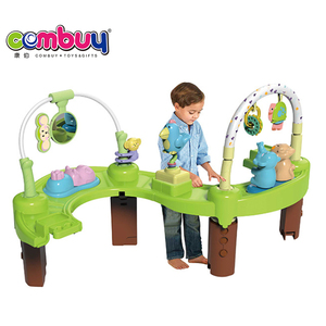Silla Musical de jungla educativa 3 en 1, juguete para bebé que rebota y mece, <span class=keywords><strong>mesa</strong></span> de salto de plástico - Product Image 6