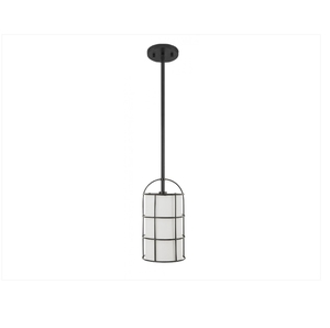 Small Size Black Frame Iron Pendant <b>Light</b> for Home - Product Image 2