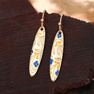 Orecchini Pendenti Floreali Creativi, Gioielli Unici per Donne, Accessorio Regalo per Uso Quotidiano e Feste - Product Image 2