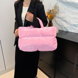 Bolsos Tote Acolchados de Gran Capacidad con Logotipo Personalizado, 10 Colores Disponibles, Bolso de Mano Acolchado para Mujer - Product Image 3