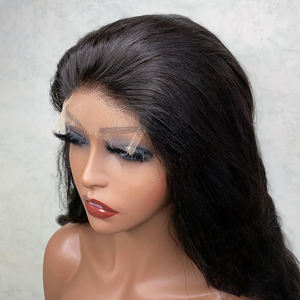 วิกผมแท้แบบไม่ต้องใช้กาว ติดตั้งง่าย พร้อมใช้งาน  จัดเรียงเส้นผมตามแนวธรรมชาติ ผมเวียดนามแท้ HD 5x5 Lace Closure Wig  แบบตัดสำเร็จ - Product Image 1