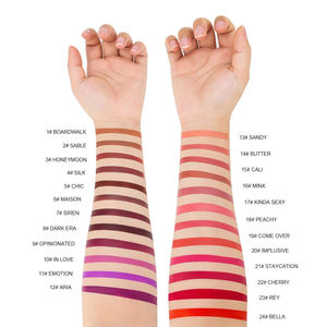 Rouge à lèvres mat durable et résistant à l'eau, anti-transfert, ne se décolore pas, taille standard, pour cosmétiques et soins personnels transfrontaliers - Product Image 3