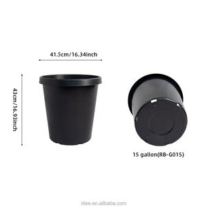 <span class=keywords><strong>กระถาง</strong></span>พลาสติก PP ฉีดขึ้นรูป ขนาด 15 แกลลอน ทรงสูง ทนทาน เป็นมิตรกับสิ่งแวดล้อม จากโรงงานโดยตรง พร้อมรูระบายน้ำและระบายอากาศที่ดีที่สุด เหมาะสำหรับใช้ในสวนบ้านและสถานรับเลี้ยงต้นไม้ - Product Image 6
