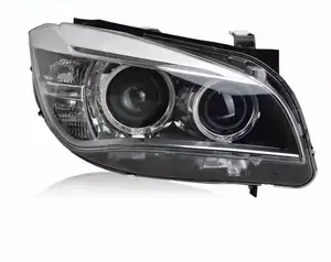 Lampu depan Hid BMW X1 series E84 2010-2015, lampu depan Halogen modifikasi untuk lampu depan versi Xenon