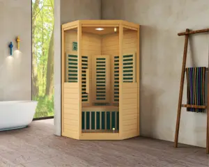 Massivholz Typ Trocken dampf Infrarot Sauna räume Spa Lieferanten 4 Personen Traditioneller Sauna raum Innen