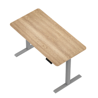 Bureau debout de haute qualité à moteur unique Bureau d'apprentissage assis-debout réglable pour étudiants pour l'école et le bureau Mobilier