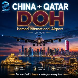Trasporto Aereo Cina-Qatar CIF & CFR, Spedizioni di Merci all'Ingrosso, Carico di Massa, Trasporto Efficiente e Stabile verso DOH - Product Image 5