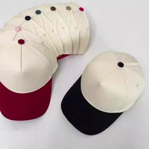 หมวกเบสบอลผ้าฝ้าย 5 แผง ลายพรางเสือดาวสองสี แบบกำหนดเอง ขายส่ง OEM ODM - Product Image 3