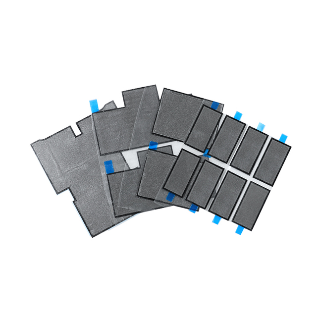 Ultra-Thin Synthetic Graphite Sheet 1100W/mk High Thermal Conductivity Heat Spreader Film 0.017mm RoHS for Smartphone & Laptop