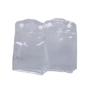 高品质定制透明聚氯乙烯纽扣袋实用日用袋