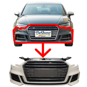 Haute qualité, <span class=keywords><strong>prix</strong></span> bas. Pour <span class=keywords><strong>Audi</strong></span> A3, <span class=keywords><strong>S3</strong></span> : assemblages de carrosserie avant, pare-chocs avant, phares, grilles, radiateurs, volets, ailes. En stock. - Product Image 1