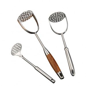 Triturador de Patatas Manual de Acero Inoxidable para el Hogar, Prensa Manual para Patatas - Product Image 3