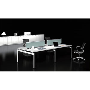 Escritorios y Estaciones de Trabajo Modernos de Oficina con Divisiones de Escritorio Personalizadas para Áreas Abiertas, de Madera, para Computadoras Portátiles - Product Image 2