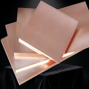Tôle et plaque en cuivre électrolytique pur de qualité industrielle C11000 pour soudage, pliage et découpe - Product Image 1