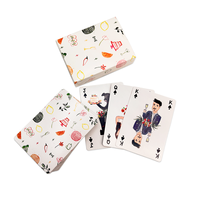 Cartes à jouer personnalisées de haute qualité avec logo, jeu de cartes créatif pour couple, jeu de société durable, poker personnalisé pour adultes