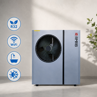 Bomba de Calor Inverter de Aire a Agua 04ZS/R32/10.8kW 3 en 1 Calefacción Refrigeración ACS A+++ EVI -35 ° Aplicación WiFi C, CE, CB, OEM Disponible