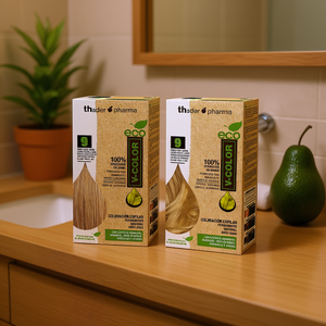 Thader Pharma V-Color <b>Vegan</b> Cream <b>Hair</b> <b>Dye</b> Kit Permanent Natural Anti-Aging Eco Formula with Avocado Oil - Product Image 3