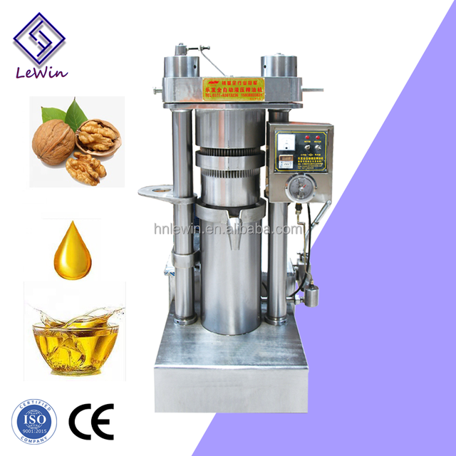 Lewin 6YY-185 Hydraulic Automatic Oil Press Machine for Avocado Walnut Soybean Sesame & Olive Seed Oil Extraction