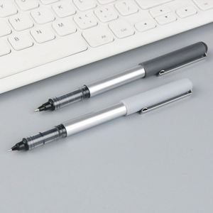 Bolígrafo de Gel con Recubrimiento de Goma Plástica, Venta Caliente, Personalizable con Logotipo, Punta de 0.5mm, Tinta Negra, para Oficina/Escuela/Regalo - Product Image 6