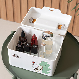 Panidea Family Medicine Box Large Portable Plastic Multi Layer Storage Household First Aid Case - Product Image 4