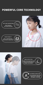 Corrector de Postura Inteligente con Sensor de Vibración, Cinturón Electrónico para Enderezar la Espalda, para Hombres y Mujeres - Product Image 2