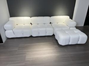 Canapé moderne Mario <span class=keywords><strong>Bellini</strong></span> modulaire modulaire en forme de L, ensemble de meubles de salon compressés, canapé à boucle en velours dans une boîte - Product Image 5