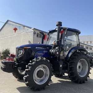 รถแทรกเตอร์ล้อเลื่อน Lovol M1404 5X ขับเคลื่อน 4 ล้อ ระบบเกียร์ สำหรับใช้งานในฟาร์ม สีฟ้า - Product Image 4