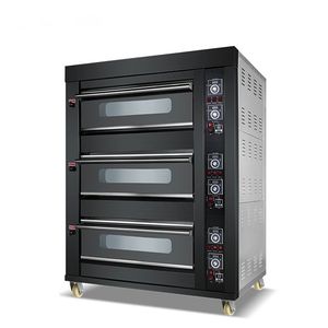 Horno de gas de 5 quemadores, eléctrico de 200L, estufa de 4 niveles para hornear pan, estufa de 2 placas, horno industrial de 70 litros para pizza. - Product Image 5