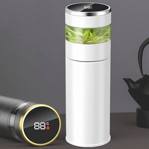 Custom LOGO Smart Water Bottle 316 Stainless Steel Thermos Tumbler Digital Vacuum Flasks with LED <b>Temperature</b> Display Add Logo - Product Image 3