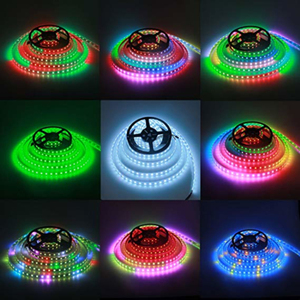 Guirlandes lumineuses WS2811 et WS2812B avec profil de bande lumineuse d'ambiance d'angle intégré et externe 5V 12V 24V - Product Image 6