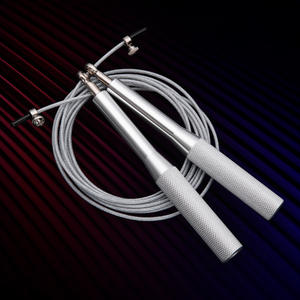 Cuerda de Saltar Ajustable de PVC con Logotipo Personalizado 2025, Cuerda de Saltar Metálica al por Mayor para Deportes de Salto, Material de Aluminio y Cable de Acero - Product Image 6